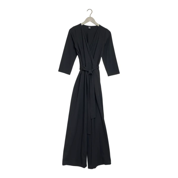 Kaiko belted jumpsuit, black | woman M