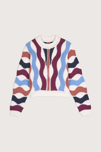 Pull Manches Longues Weber Ecru // ba&sh BE