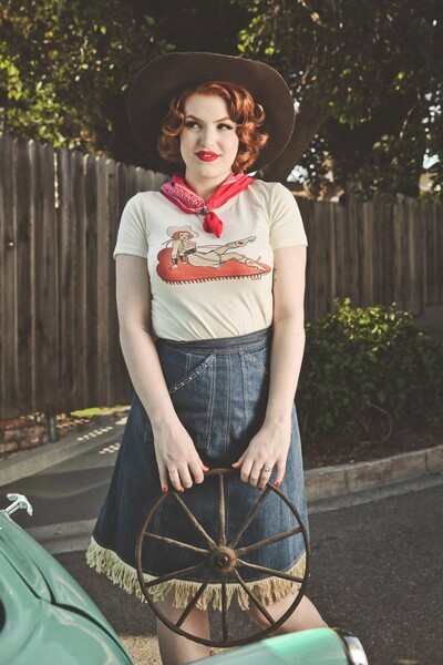 Rope you in! Tee in Ivory