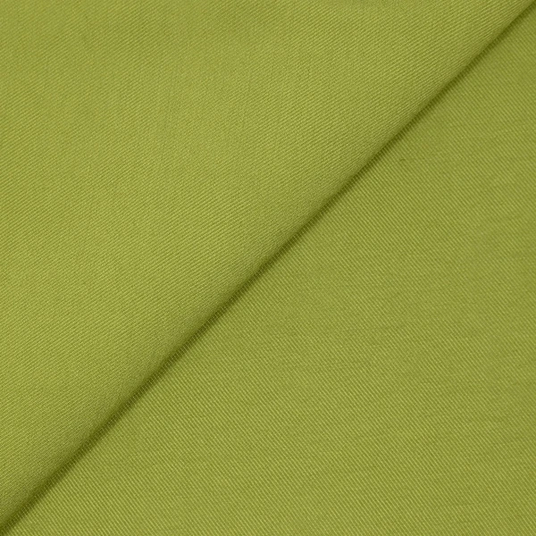 Twill de Viscose vert poire