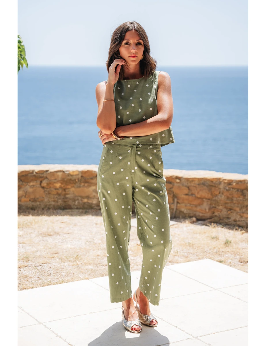 Pantalon Garry vert