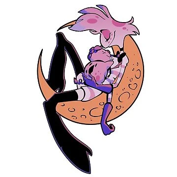 Au-dessus de la lune | Sticker