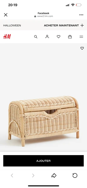 Banc coffre pour enfant