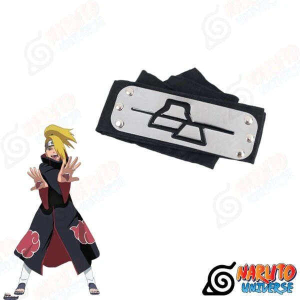 Akatsuki Deidara Headband Anti Leaf Village Cosplay