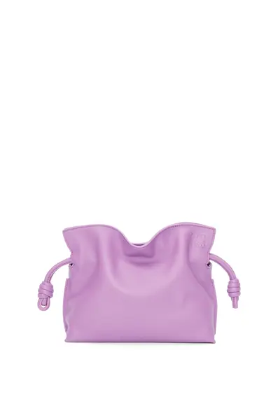 Mini Flamenco clutch in nappa calfskin