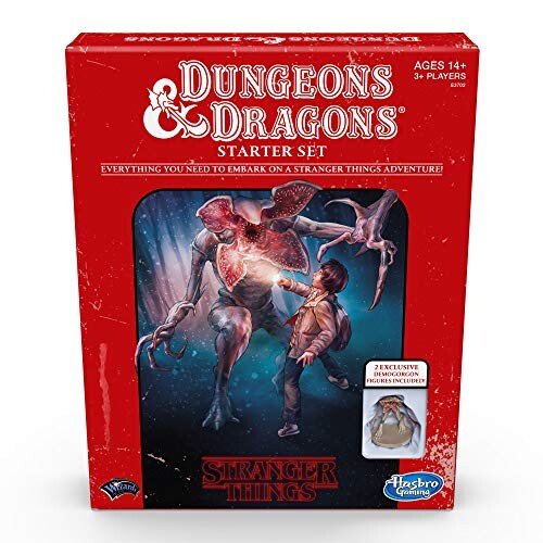 Donjons et Dragons Stranger Things - Jeu de societe - Pack pour débutants - Jeu de rôle