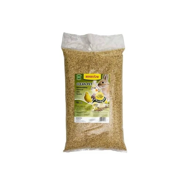 Fond de cage Clean-pet eucalyptus 10L - Benelux