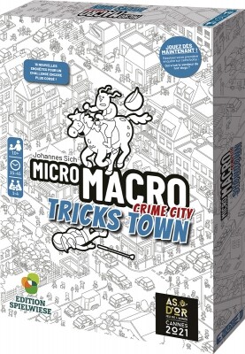 MicroMacro - Crime City : Tricks Town - Jeu d'Enquête - Acheter sur Espritjeu.com