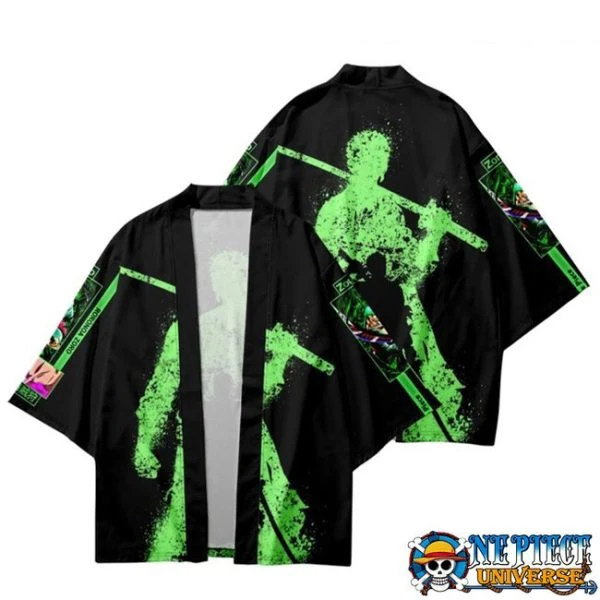 One Piece Shanks Vs Zoro Haori Kimono Cosplay Unisex | One Piece Universe