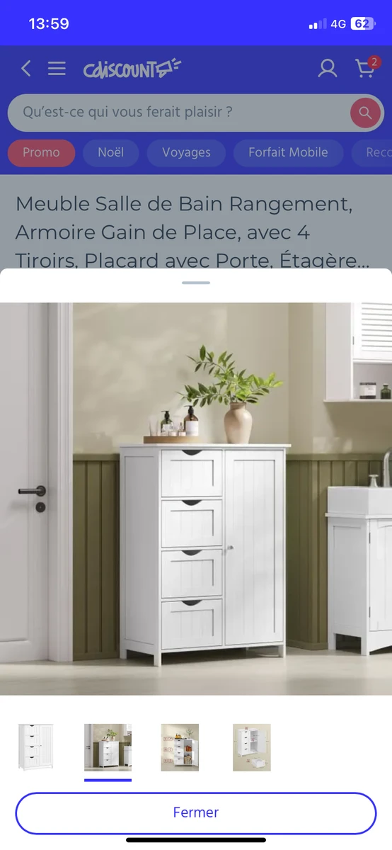 Meuble salle de bain 