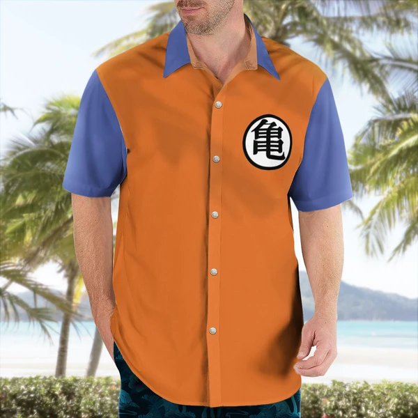 Goku Kame Kai Dragon Ball Z Hawaiian Shirt