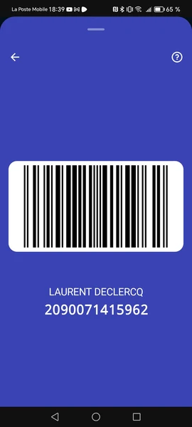 Ma carte 😁