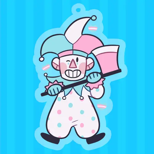 TRANSGENDER KEYCHAIN