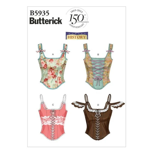Corset historique, Butterick 5935|38 - 46