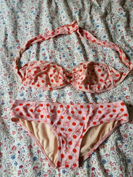 Paul Frank Bandeau  Bikini. Low waist Hose