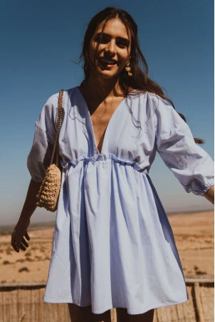 ROBE MARGAUX CHAMBRAY