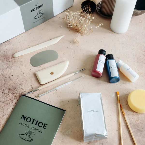 Kit DIY poterie et peinture - Les Raffineurs