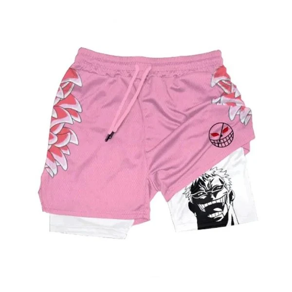 One Piece Gym Shorts Quick Dry Sports Comfortable | One Piece Universe Store