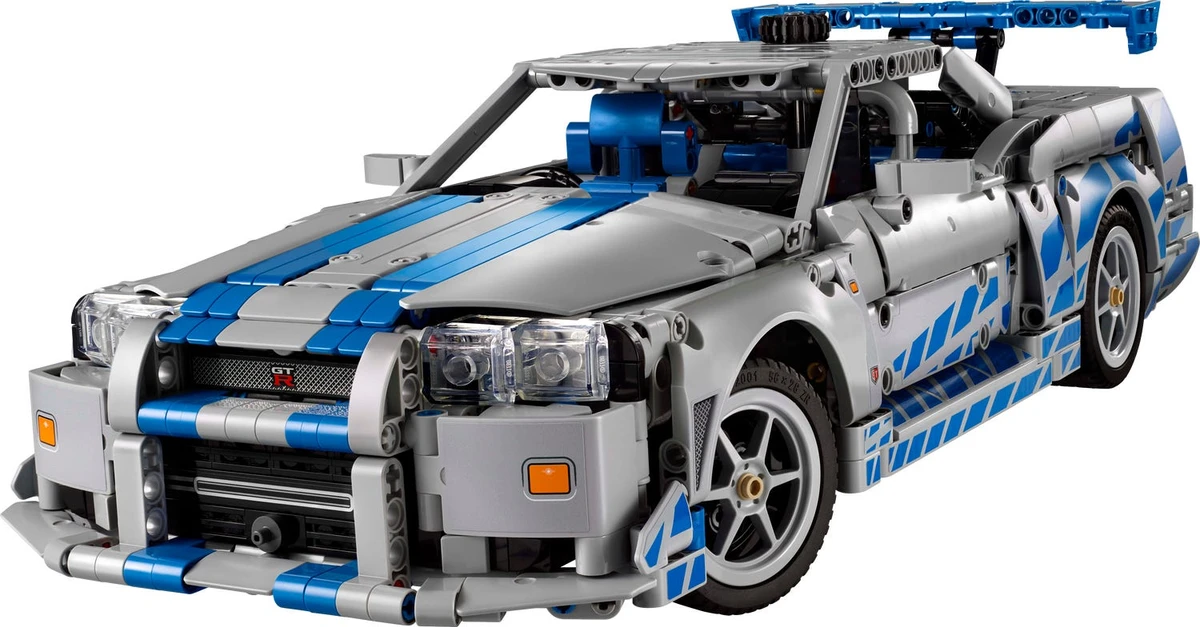 Voiture Nissan Skyline GT-R (R34) 2 Fast 2 Furious 42210 | Technic | Boutique LEGO® officielle FR