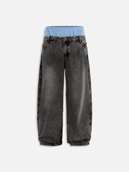 Aelfric Eden Double Waist Baggy Jeans