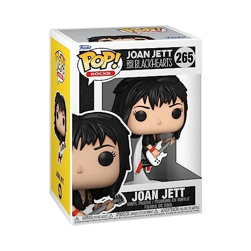 Funko Pop! Rocks: Joan Jett - Figurine en Vinyle à Collectionner - Idée de Cadeau - Produits Officiels - Jouets pour Les Enfants et Adultes - Music Fans - Modèle de Figurine pour Les Collectionneurs