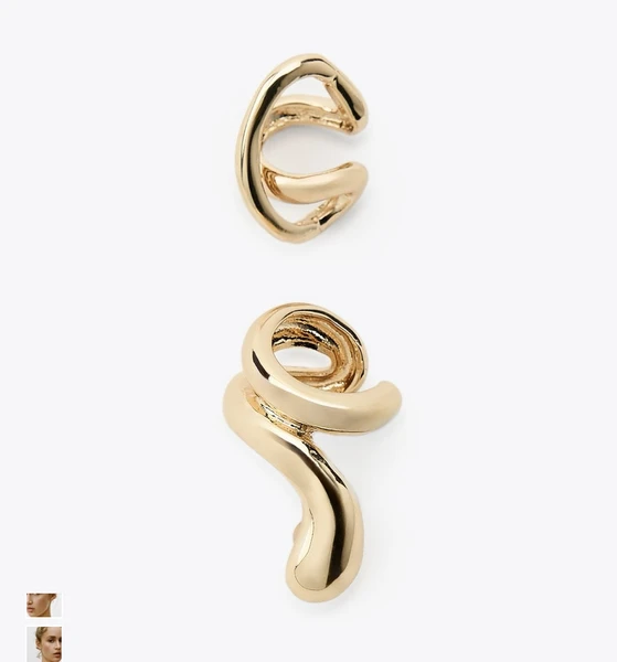 PACK 2 PENDIENTES EARCUFF