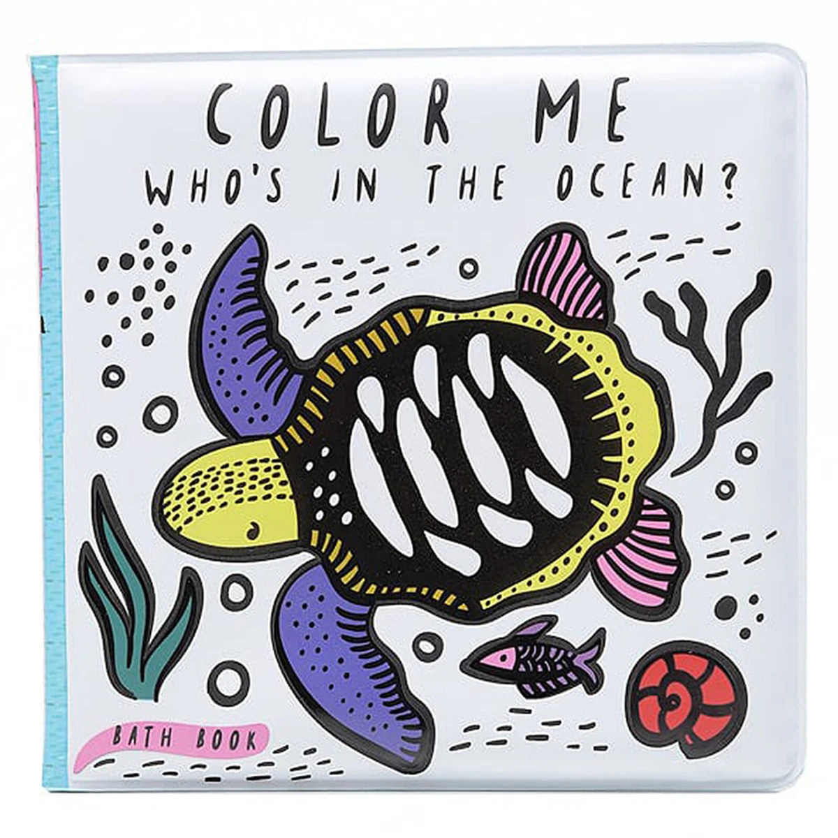Livre de Bain Color Me - Who's in The Ocean