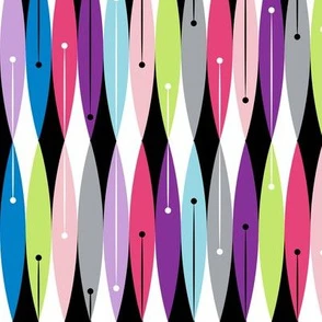 Mod Pod #3 Fabric | Spoonflower