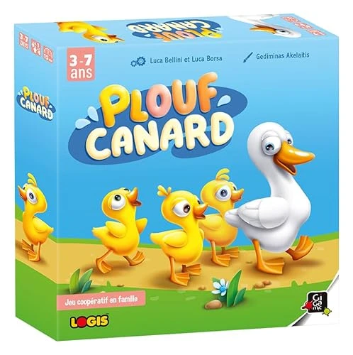 Gigamic - PLOUF Canard - Le Jeu idéal pour Les Enfants dès 3 Ans !