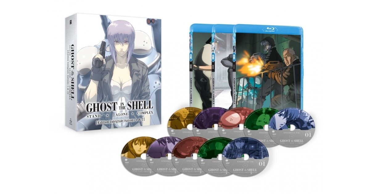 Ghost in the Shell Stand Alone Complex - Intégrale - Blu-ray | Anime-Store.fr