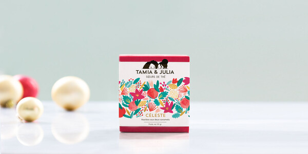 Céleste, un rooibos aux deux caramels de Tamia & Julia