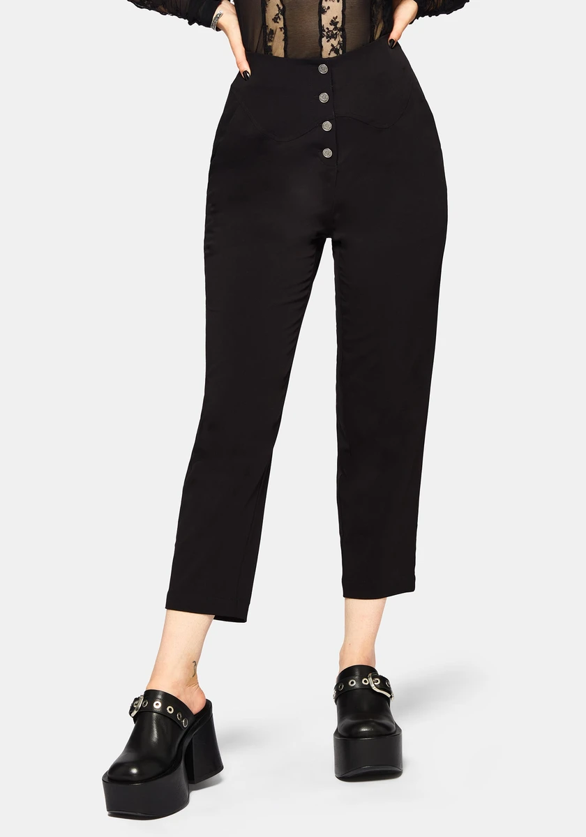 Venere Shaped Waistband Tapered Trouser
