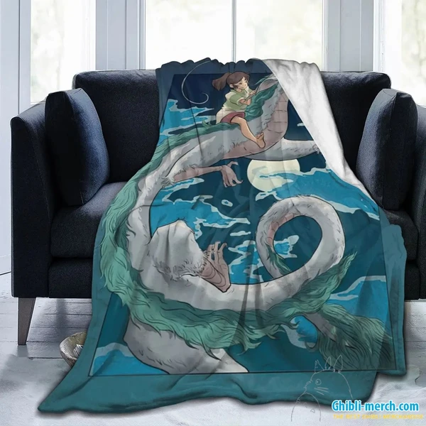 Spirited Away Blanket Trendy Picks 2024 for Sale | Ghibli Merch Store