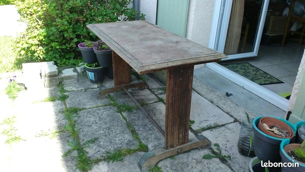 Table de bistrot années 50