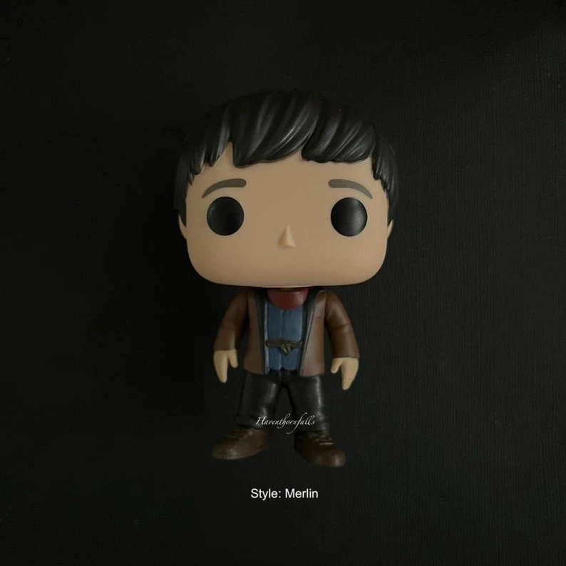 Merlin / Arthur BBC Merthur - Custom Figure Pop Doll