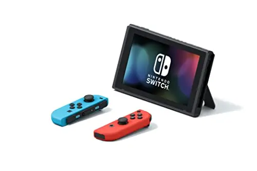 Nintendo Console Switch avec Joy-Con bleu néon et rouge néon