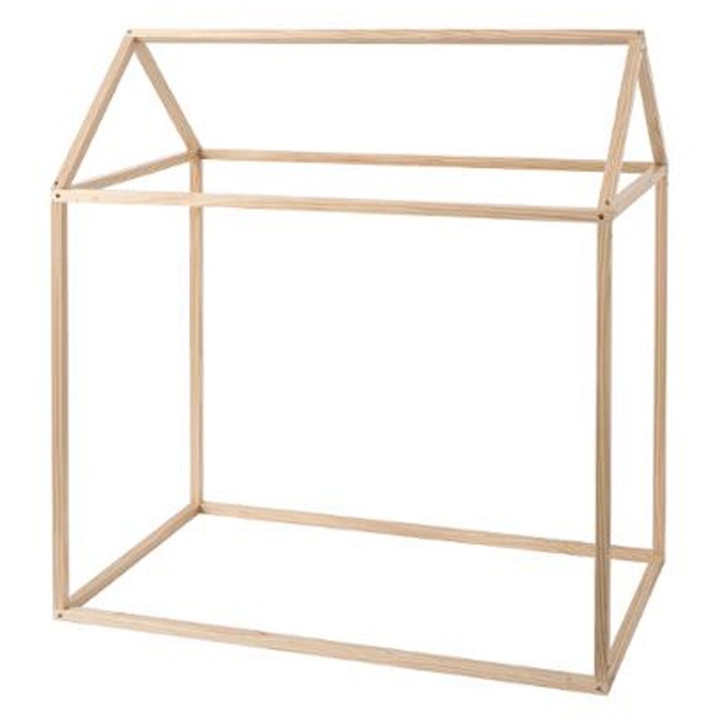 Cabane en pin pour enfant