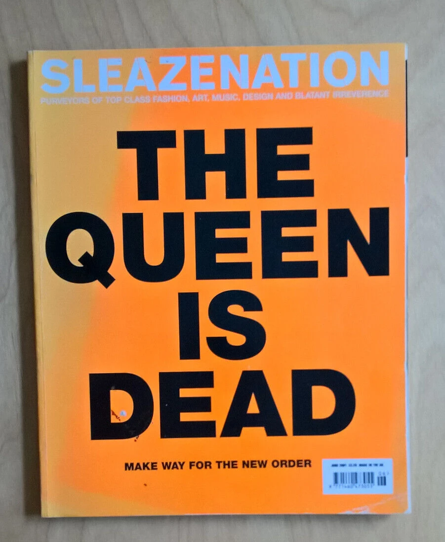 SLEAZENATION  June  2001 /Vintage Magazine Lifestyle, Fashion
