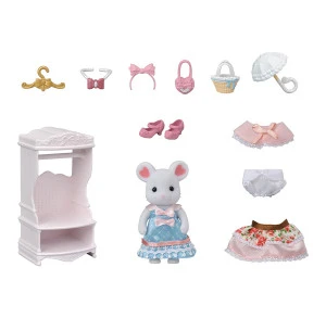 La valisette de mode et grande sœur Souris Marshmallow