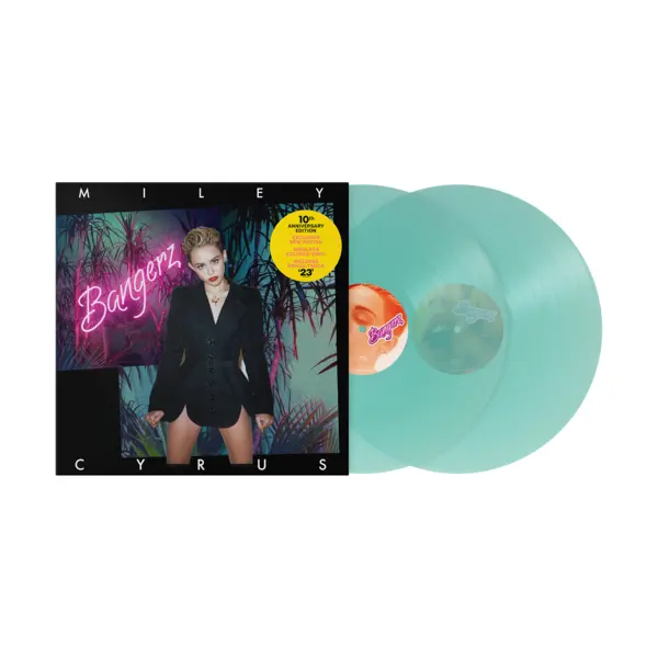 Miley Cyrus - Bangerz (10th Anniversary): Limited Sea Glass Vinyl 2LP + Poster - Recordstore