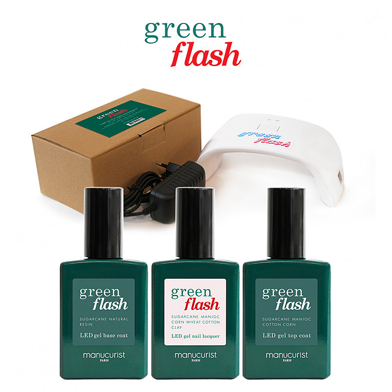 Green Flash Vernis Ongles Naturels Le Premier Semi permanent 