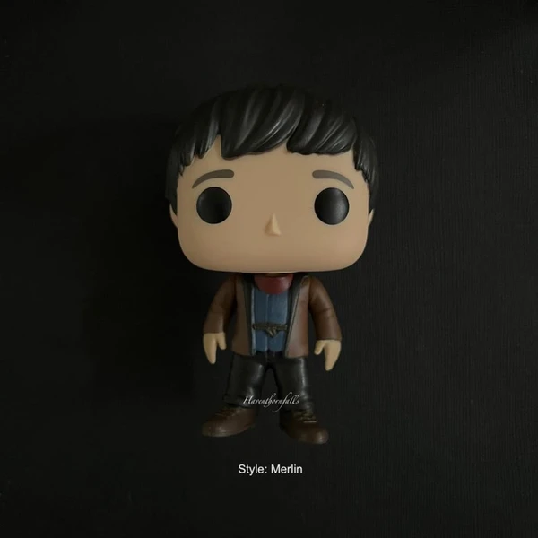 Merlin / Arthur BBC Merthur - Custom Figure Pop Doll