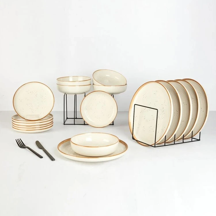 Service de Table 18 Pièces Baltic - Vanille