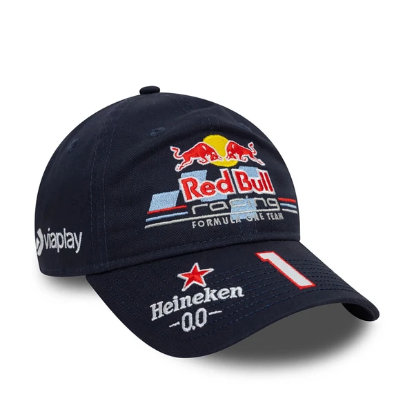 Casquette 9TWENTY Adustable Oracle Red Bull Racing Max Verstappen Re-editionCap II Bleu Marine