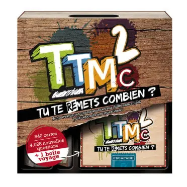 Acheter TTMC 2 - Tu Te Re-Mets Combien? - Editions de Base - TTMC - Jeux de société