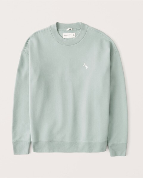 Homme Sweat ras du cou décontracté à logo floqué TAILLE S