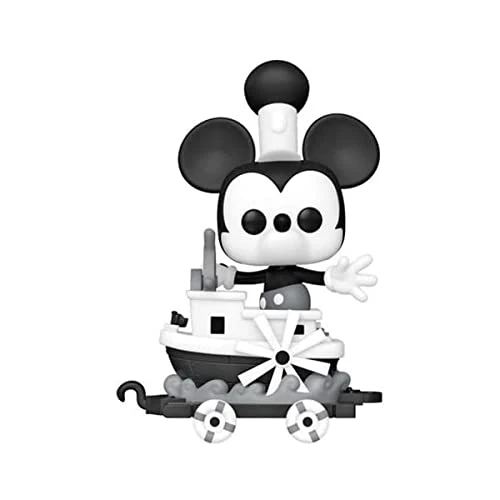 Funko Pop Trains: Disney 100 - Mickey Mouse - Disney's 100th Anniversary - Amazon Exclusive Collectable Vinyl Figurine in Display Box - 2nd of 4 to Collect - Gift and Ornament for Fans