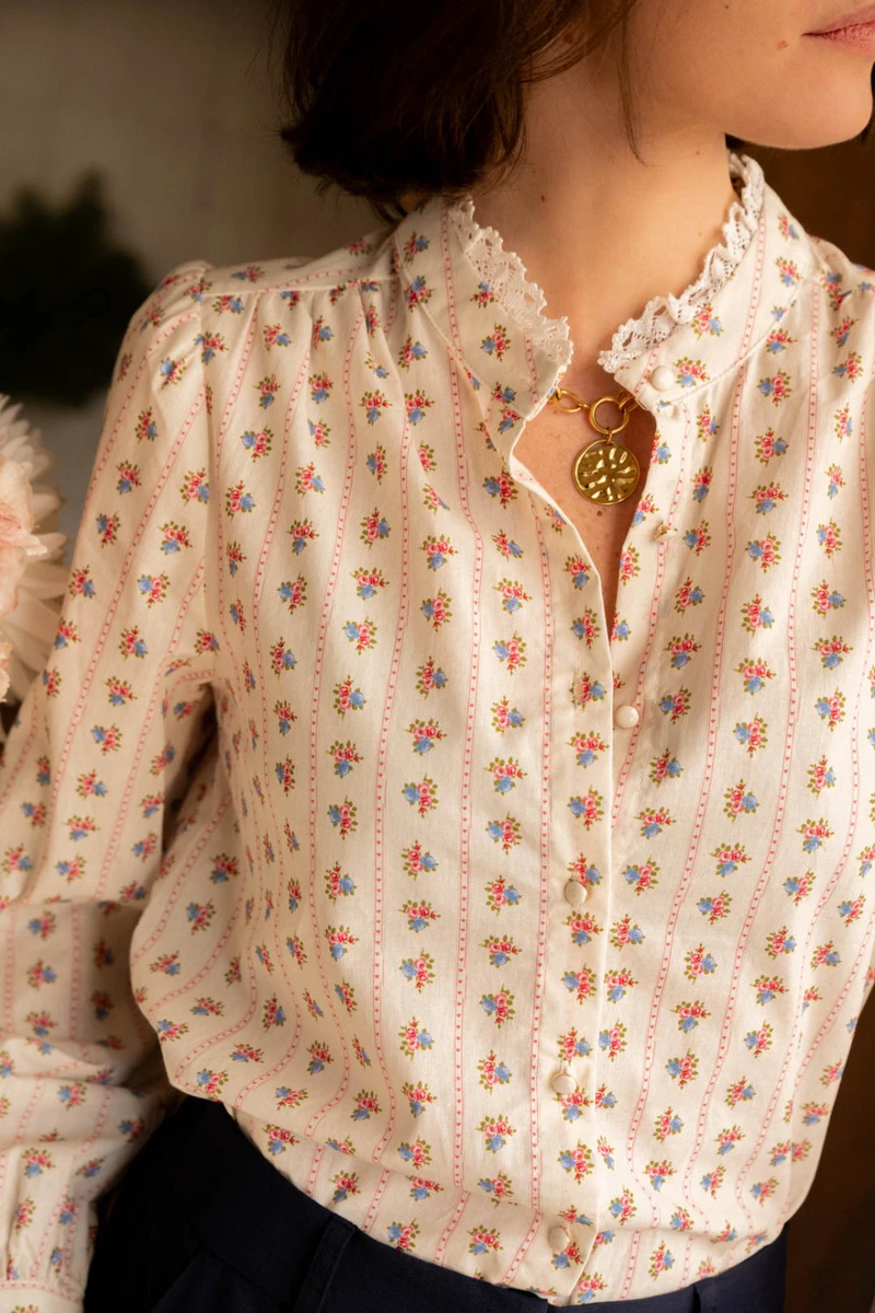 Blouse Yuma - Ecru - Boutique Libertie