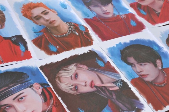 Stray Kids NoEasy Thunderous Fanart - illustrations kpop