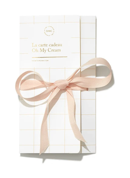 Carte Cadeau Oh My Cream